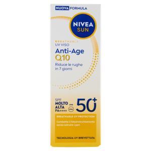 Protezione solare viso q10 anti age fp50 sun 40 ml