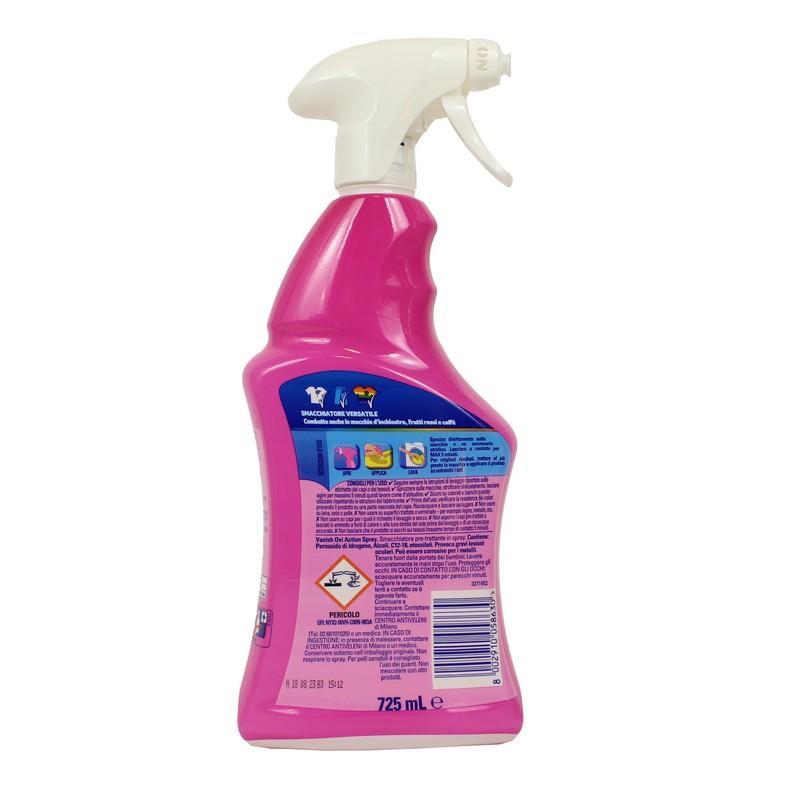 vanish smacchiatore pretrattante vanish oxi action trigger 725 ml - foto 1 vanish smacchiatore pretrattante vanish oxi action trigger 725 ml - foto 1