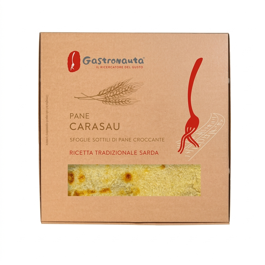 gastronauta pane carasau tradizionale sardo gastronauta croccante 250g - foto 1