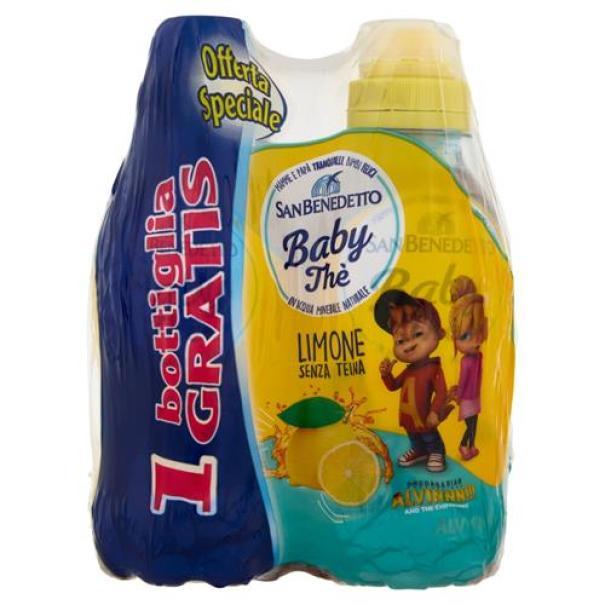 te-al-limone-senza-teina-san-benedetto-3-1-x-250-ml san benedetto thè freddo al limone senza teina san benedetto 1 litro - foto 1
