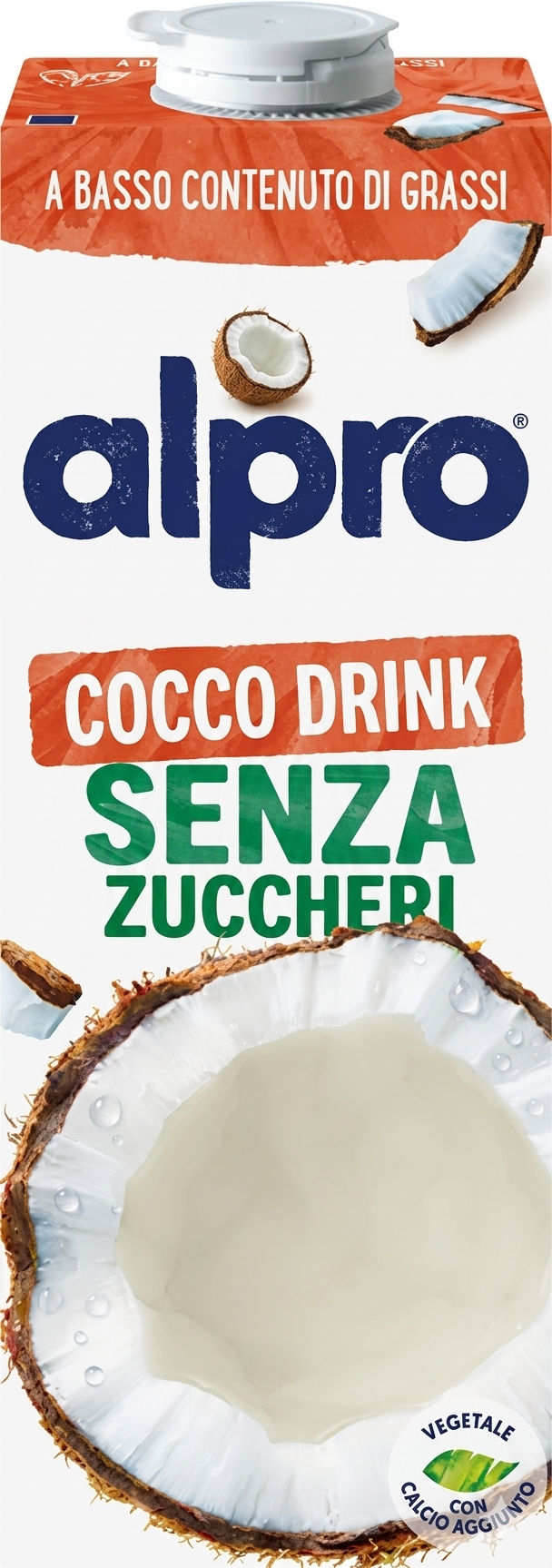 alpro bevanda al cocco senza zuccheri alpro 500 ml. - foto 1