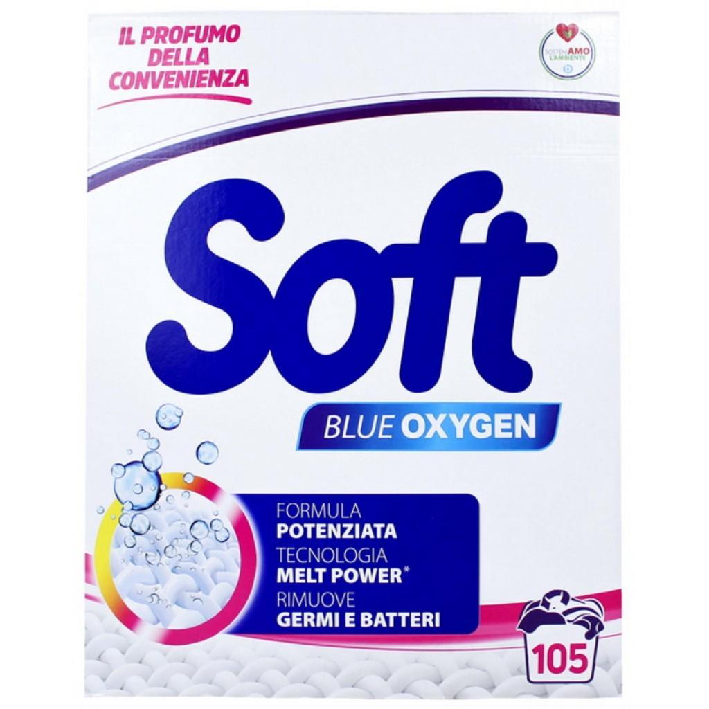 soft detersivo in polvere per lavatrice igiene attiva oxygen soft 105 misurini - foto 1
