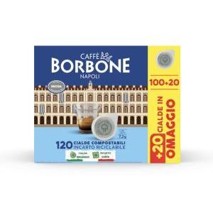 Caffè in cialde compostabili miscela decaffeinata caffè  120 pz.