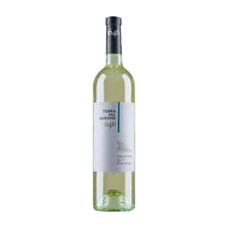 terra del barone vino bianco pinot grigio igt terra del barone 75 cl. - foto 1