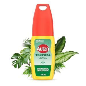 Spray repellente multi-insetto protezione lunga durata  tropical vapo 100 ml.