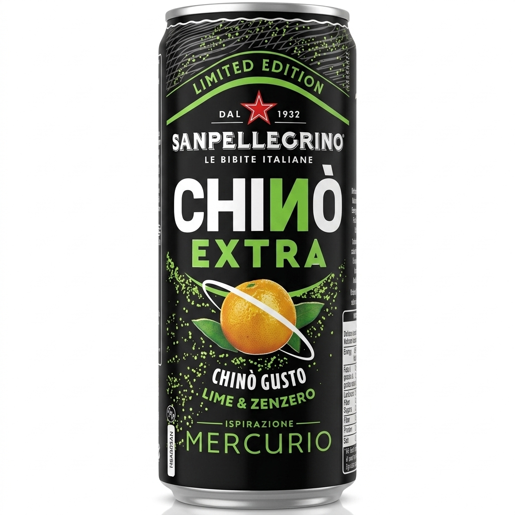 san pellegrino bibita gassata chinotto, lime e zenzero sanpellegrino 33 cl. - foto 1