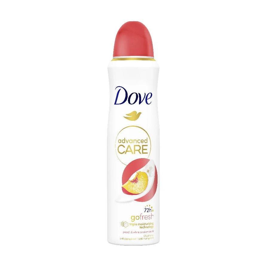 dove deodorante spray advanced care go fresh pesca e aloe dove 150 ml. - foto 1