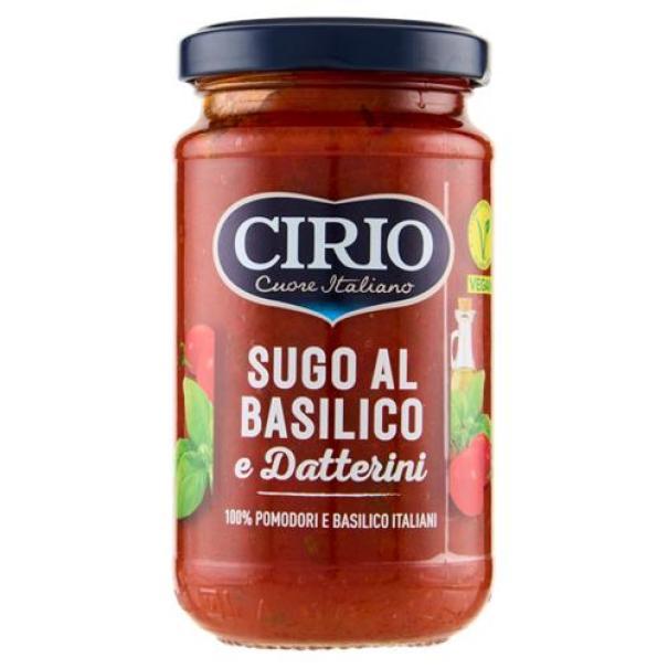 cirio sugo al basilico con datterini cirio 190 gr. - foto 1