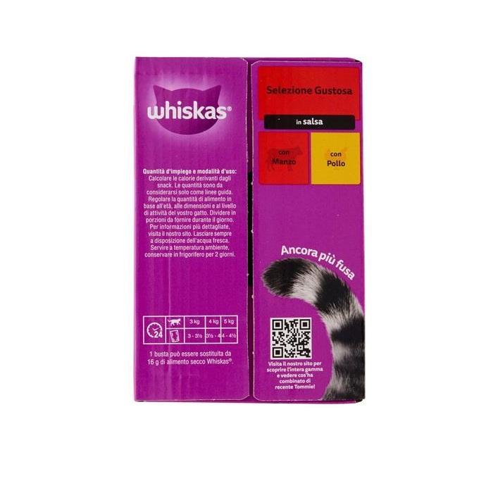 whiskas cibo per gatti adulti in bustine multipack whiskas 10 x 85 gr. - foto 2