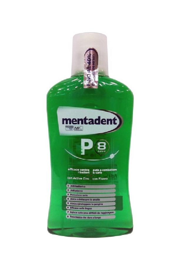 mentadent colluttorio protezione completa  mentadent 500 ml. - foto 1