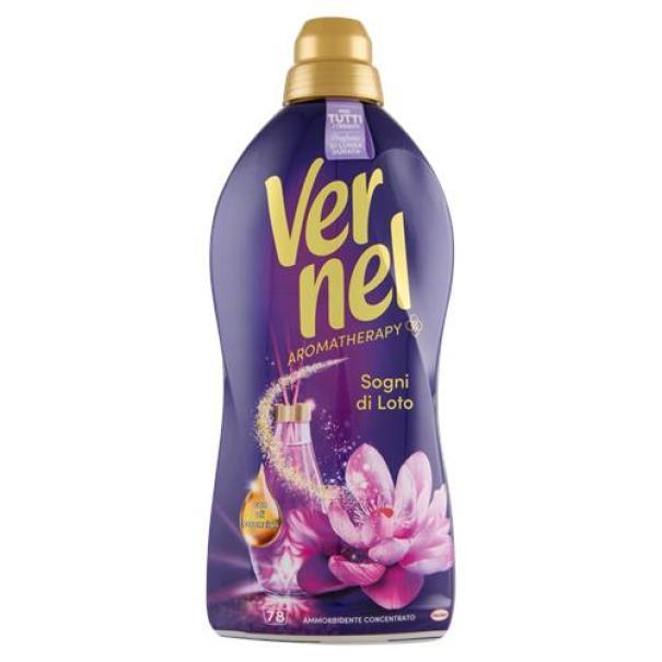 vernel, ammorbidente, concentrato, bucato, lavanderia, igienecasa, spesaonline, 78 LAVAGGI, VERNEL 78 LAVAGGI, bonta, profumo fiore di loto e morbidezza, qualita, dispensa, piacere, fragranza, prodotti vernel, 78lavaggi, benessere, 78 LAVAGGI vernel ammorbidente concentrato 78 lavaggi fiore di loto vernel - foto 1