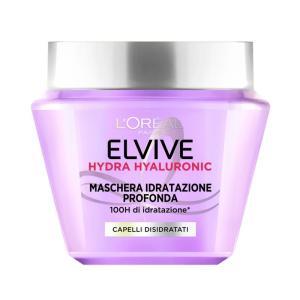 Maschera idratazione profonda 72h hydra hyaluronic  l'oréal paris 300 ml.