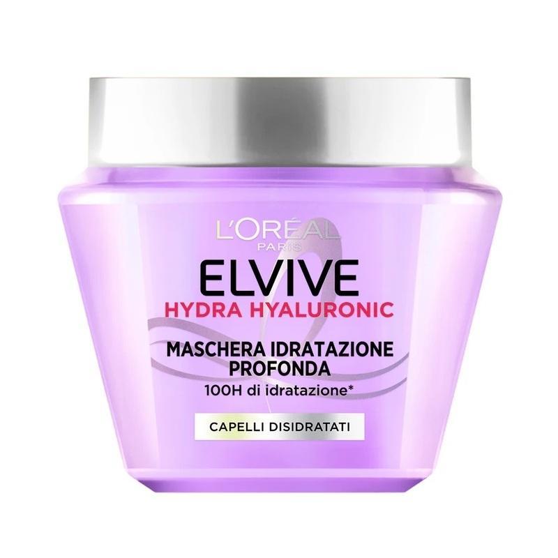 elvive maschera idratazione profonda 72h hydra hyaluronic elvive l'oréal paris 300 ml. - foto 1