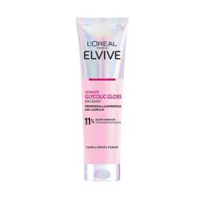 Balsamo trattamento glycolic gloss trasformazione luminosità  l'oréal paris 150 ml.