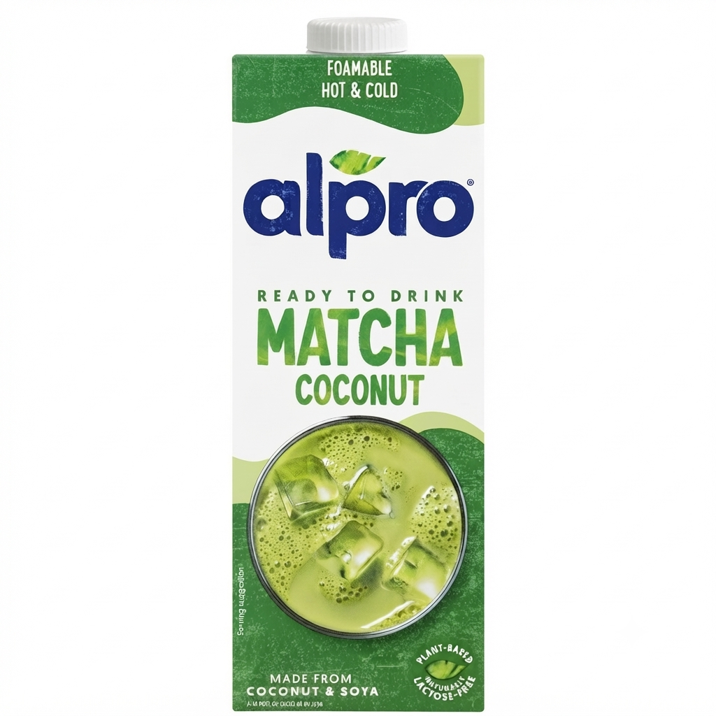 alpro, bevandavegetale, coccomatcha,matchadrink, colazione, spesaonline, 1000 GR, ALPRO 1000 GR, bonta, gusto esotico, qualita, dispensa, piacere, fragranza, prodotti alpro, 1000gr, benessere, 1000 GR alpro bevanda vegetale cocco e matcha 1lt alpro - foto 1