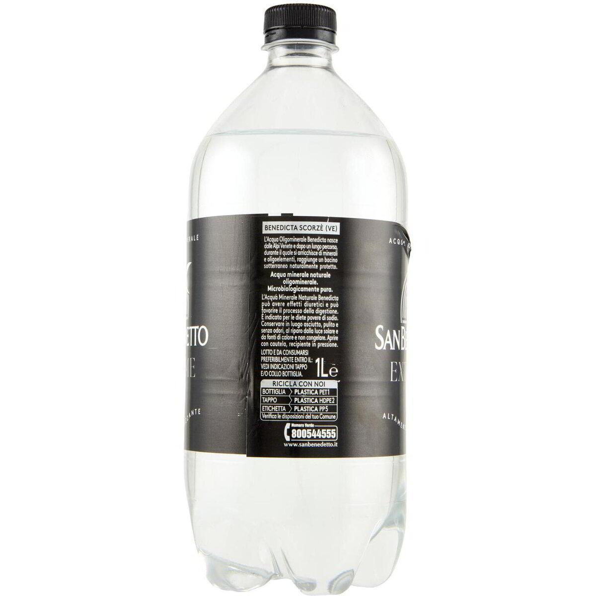 san benedetto acqua minerale naturale oligominerale formato extreme san benedetto 1 l. - foto 2
