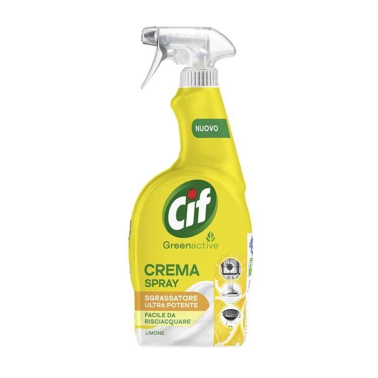 cif spray sgrassatore cucina green active con succo di limone cif 650 ml. - foto 1