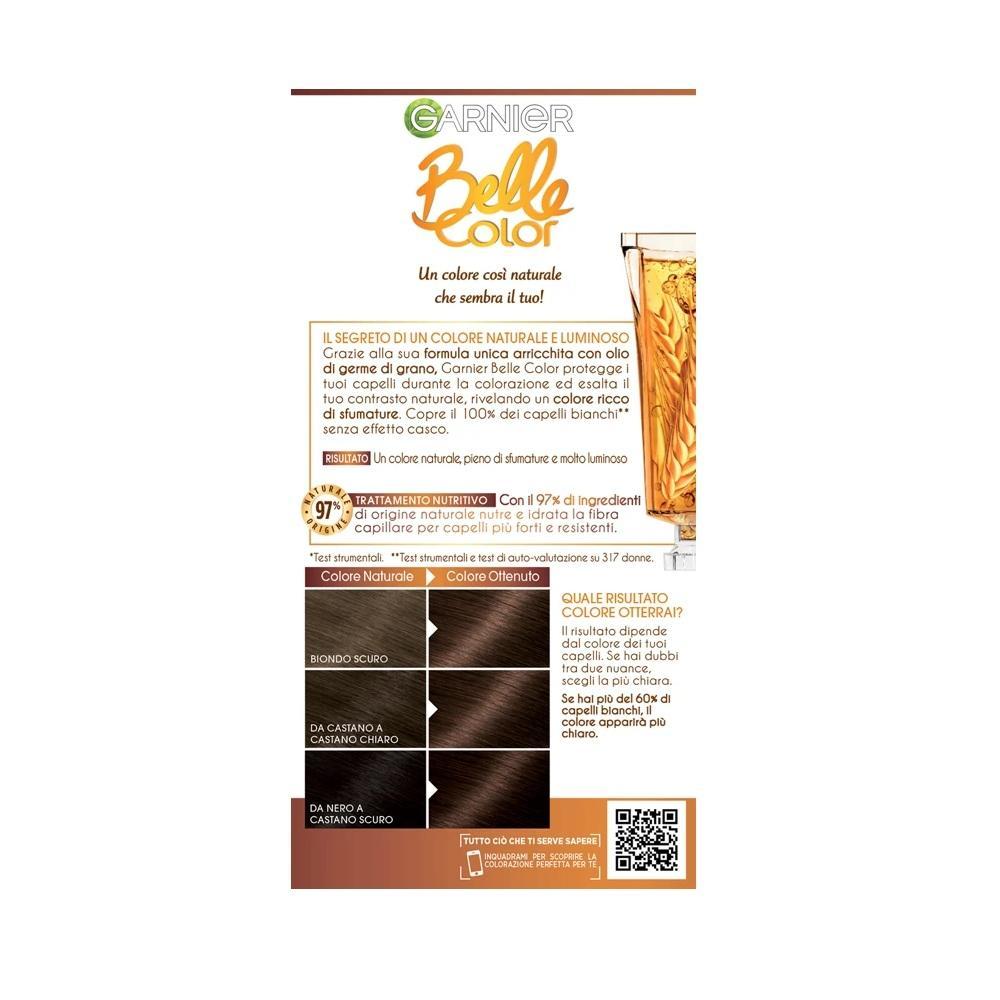 garnier colorazione permanente belle color n. 4.22 castano naturale garnier - foto 2