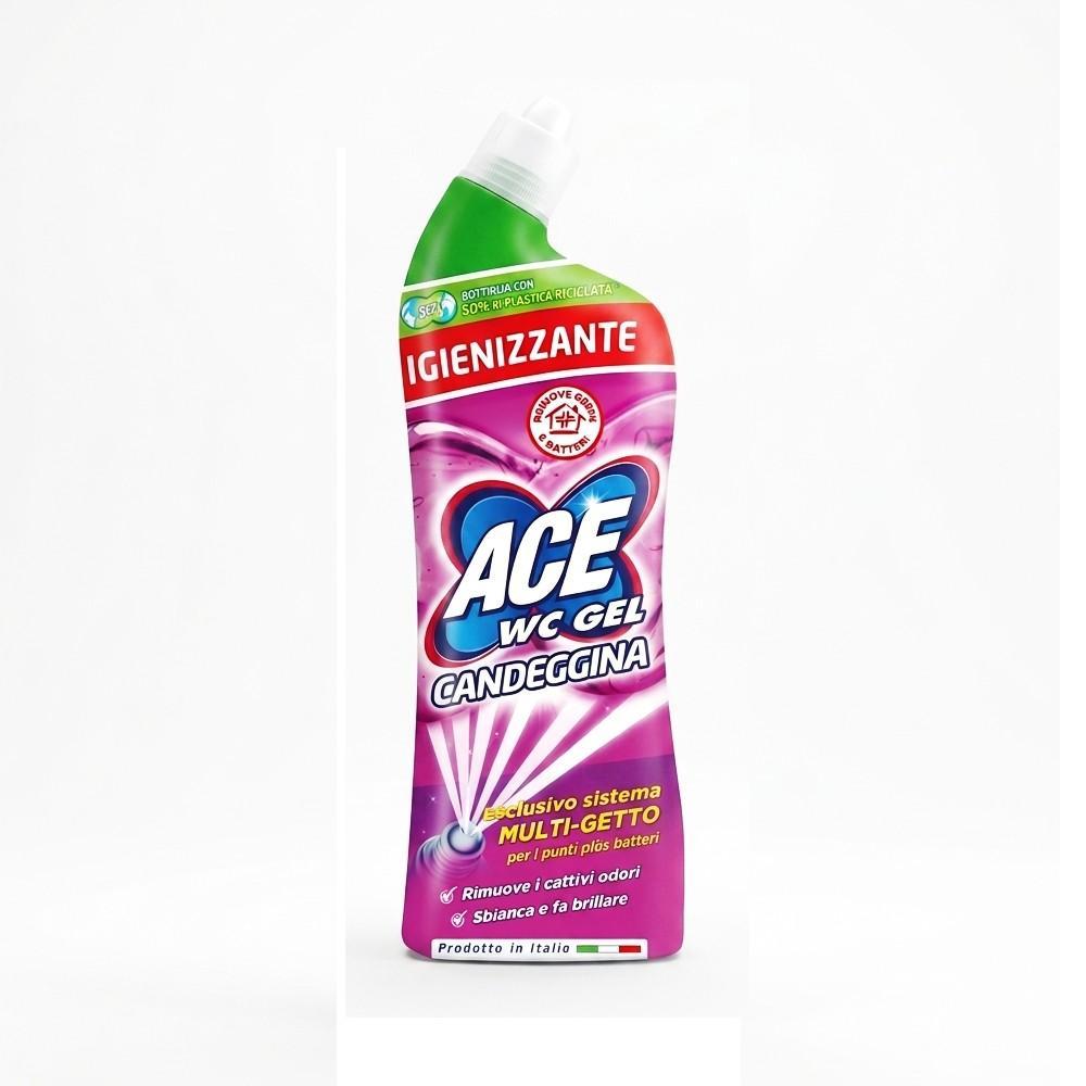 ace wc gel disincrostante con candeggina ace 750 ml. - foto 1