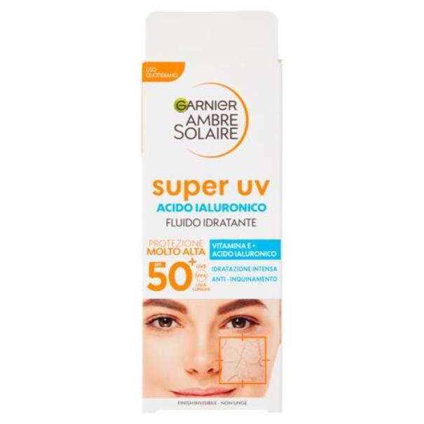 fluido-idratante-per-il-viso-all-acido-ialuronico-ambre-solaire-fp50-garnier-40-ml