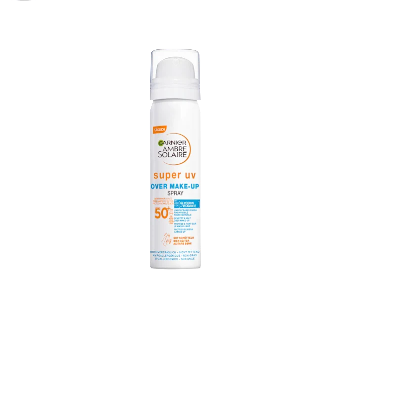 garnier ambre solaire over makeup spray protettivo viso spf 50+ garnier 50 ml. - foto 1