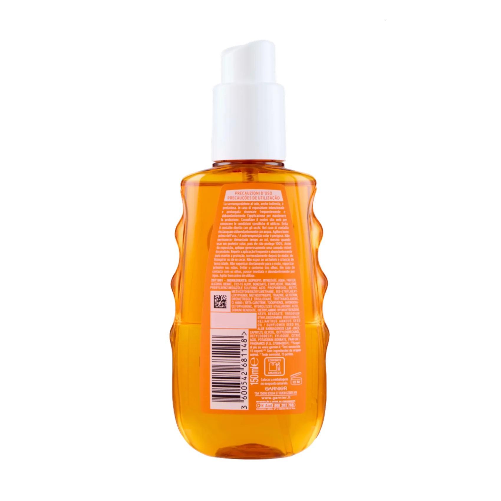 garnier spray solare sensitive advanced spf30 garnier ambre solaire 150 ml. - foto 2