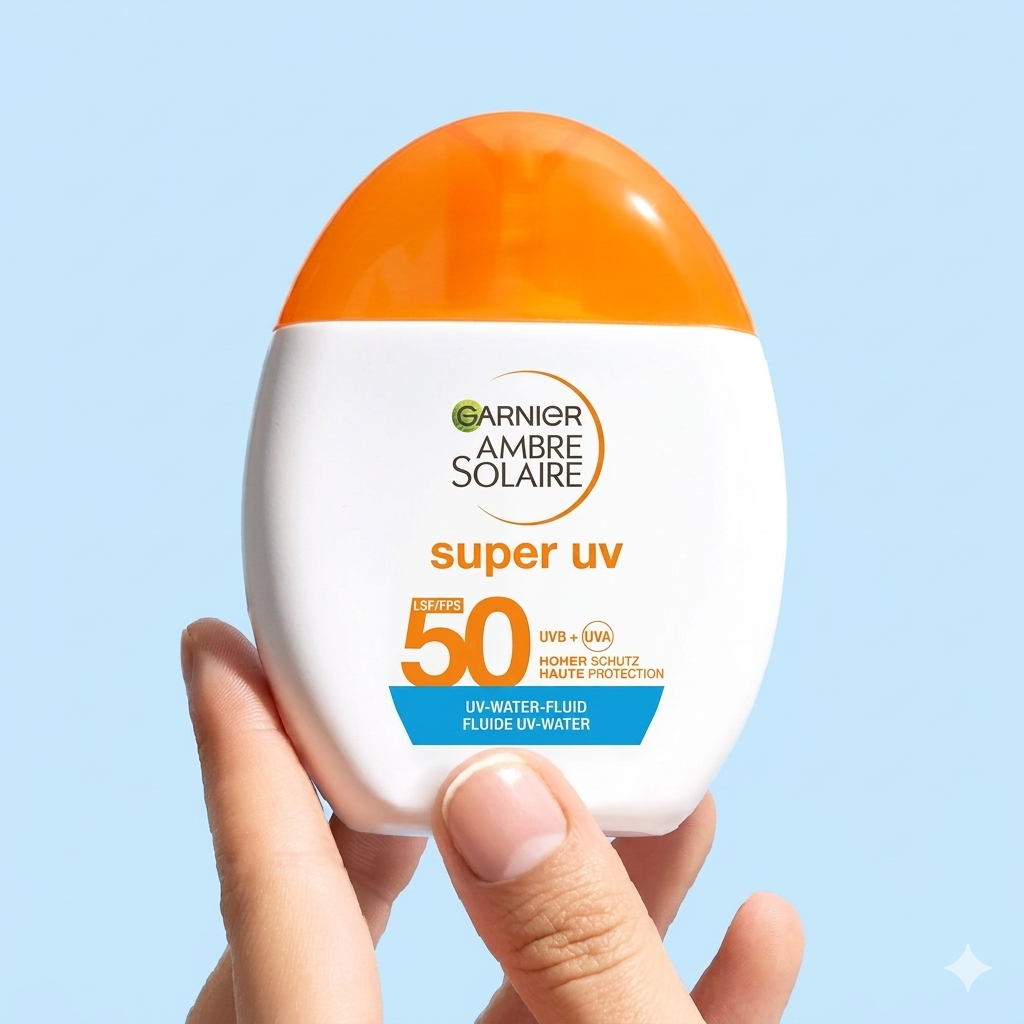garnier fluido viso invisibile super uv refreshing water fp50 ambre solaire 40 ml. - foto 2