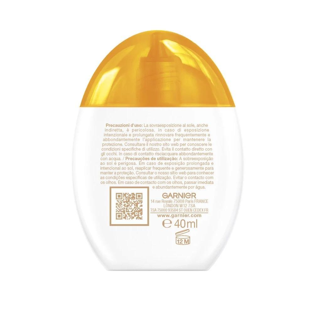 garnier fluido viso invisibile super uv fp50 ambre solaire 40 ml. - foto 2