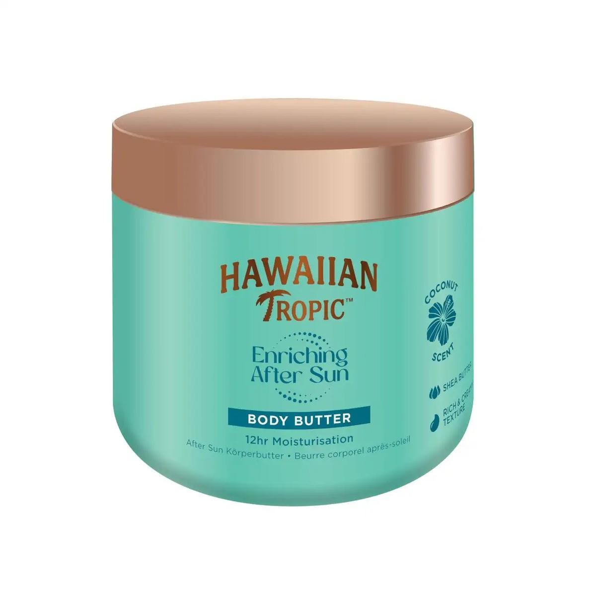 hawaiian burro corpo doposole exotic coconut body butter hawaiian tropic 250 ml. - foto 1
