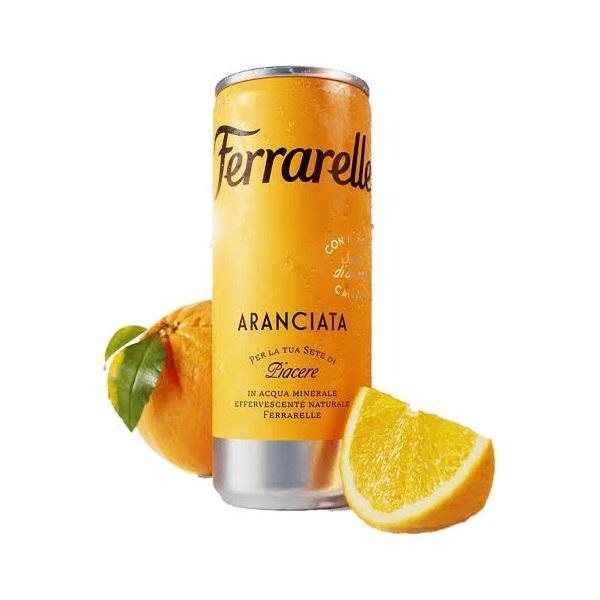 ferrarelle bibita analcolica gassata aranciata ferrarelle 33 cl. - foto 1