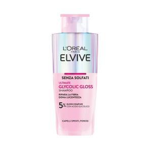 Shampoo trattamento glycolic gloss trasformazione luminosità  l'oréal paris 200 ml.