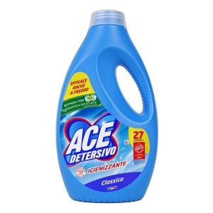 Detersivo liquido per lavatrice igienizzante classico  27 lavaggi 1,35 lt.