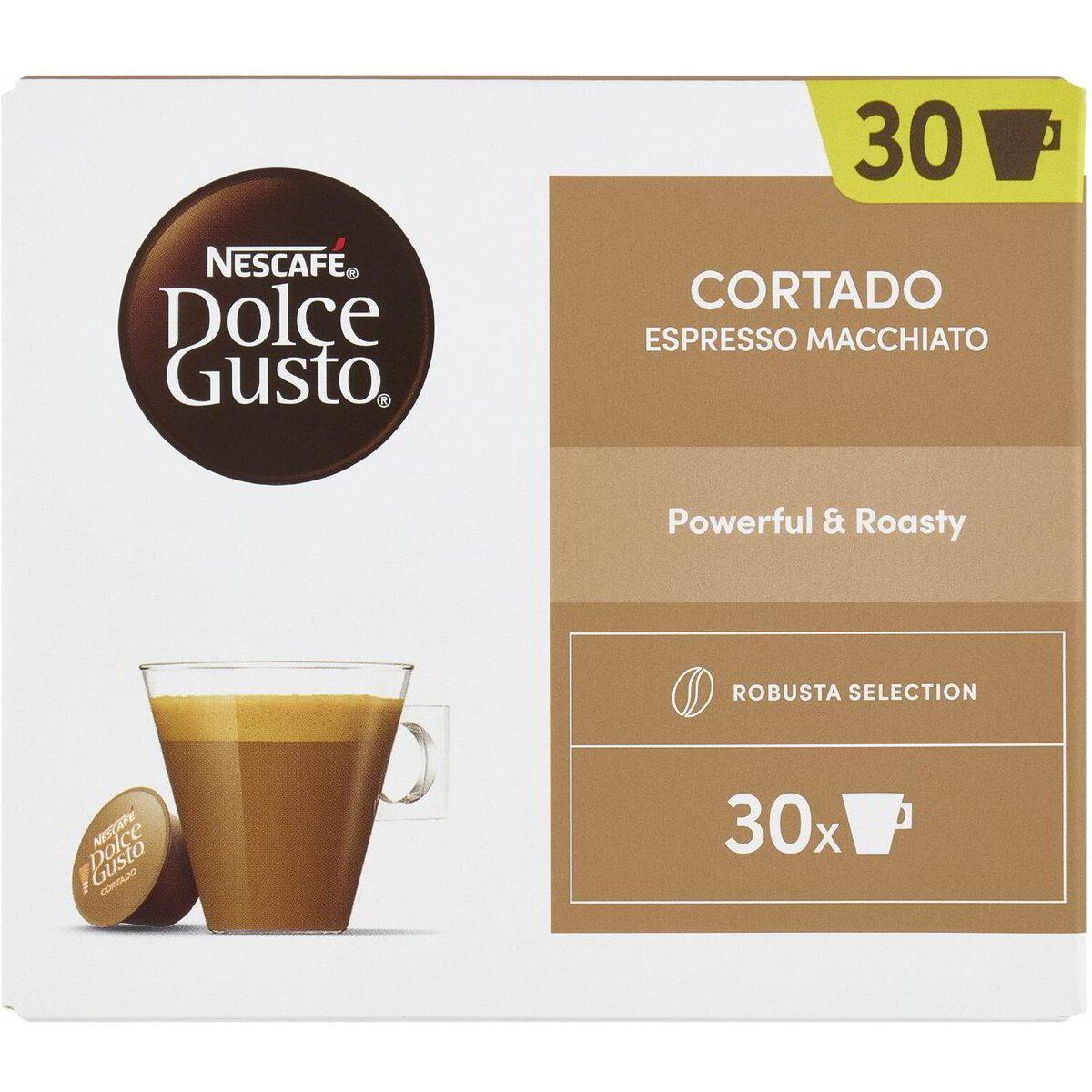 nescafe, dolce gusto, cortado, caffe macchiato, capsulecaffe, macchineacapsule, spesaonline, 30 CAPSULE, NESCAFE 30 CAPSULE, bonta, gusto espresso e latte, qualita, dispensa, piacere, fragranza, prodotti nescafe, 30capsule, benessere, 30 CAPSULE nescafe caffè cortado nescafé dolce gusto 30 capsule - foto 1