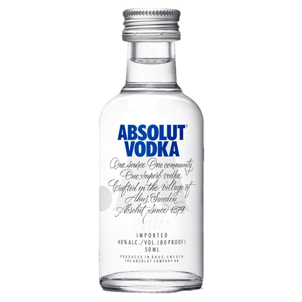 absolut vodka pure spirit absolut 5 cl. - foto 1