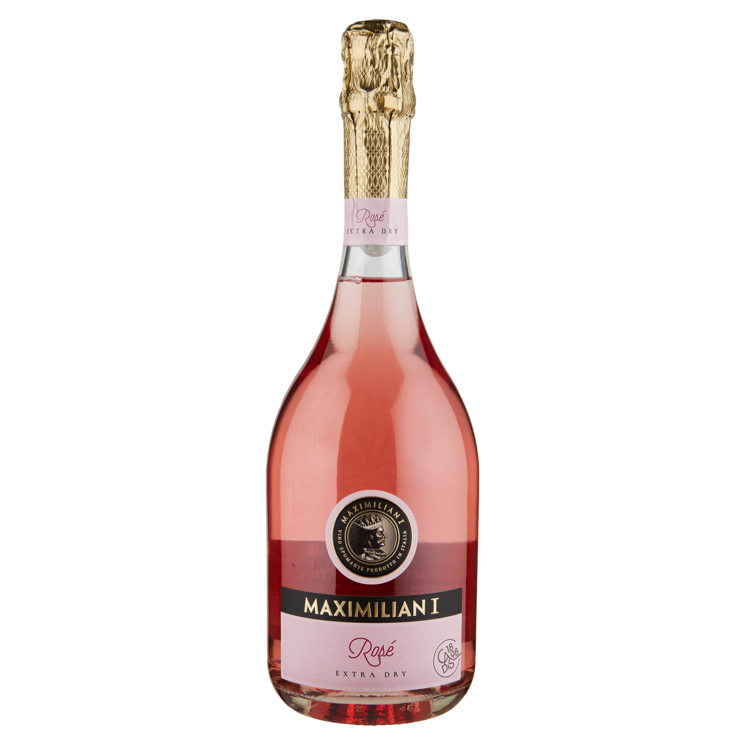 MaximilianI, ProseccoRosato, SpumanteRosu00e9, ExtraDry, BollicineItaliane, VinoSpumante, WineLovers, AperitivoTime, CinCin, EccellenzeEnologiche, GDO, Zibly, 750 GR. maximilian i muller prosecco rosato extra dry maximilian i rose maximilian 75 cl - foto 1