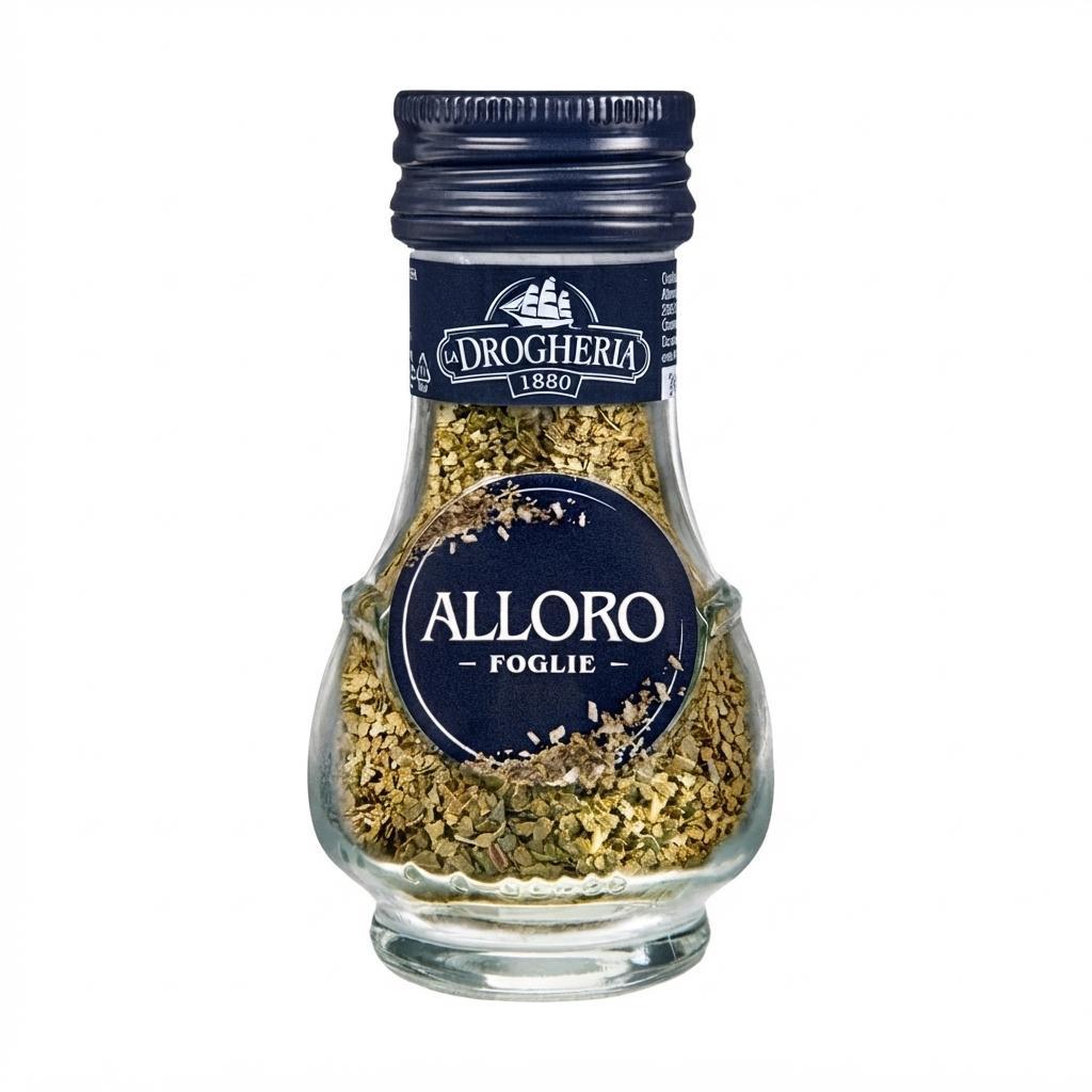 drogheria, alloro, foglie di alloro, spezie, erbearomatiche, cucinaitaliana, spesaonline, 18 GR, DROGHERIA 18 GR, bonta, aroma balsamico e intenso, qualita, dispensa, piacere, fragranza, prodotti drogheria, 18gr, benessere, 18 GR la drogheria alloro foglie 18gr drogheria - foto 1