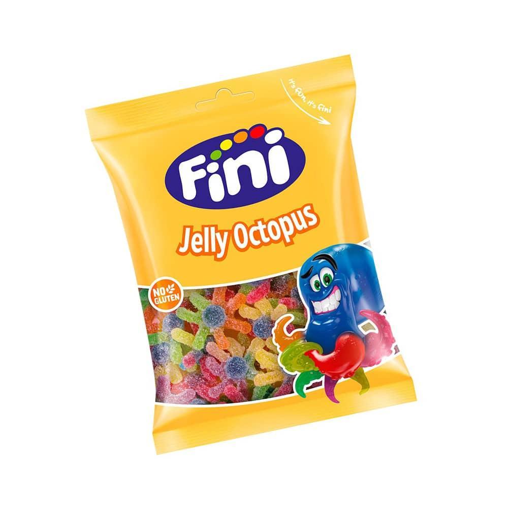 Fini, CaramelleGommose, PolpoFrizzante, CaramelleFrizzanti, VogliaDiDolce, CaramelleFruttate, SnackGoloso, PartyTime, GDO, Zibly, 90 GR. fini caramelle polpo frizzante 90 gr fini - foto 1