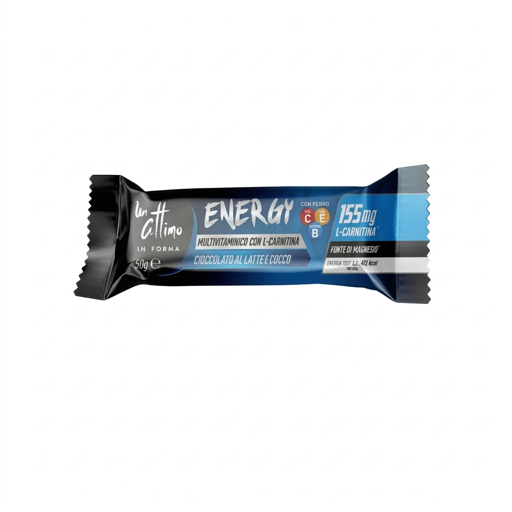 1 attimo in forma energy bar cocco 1attimo in forma 45 gr. - foto 1