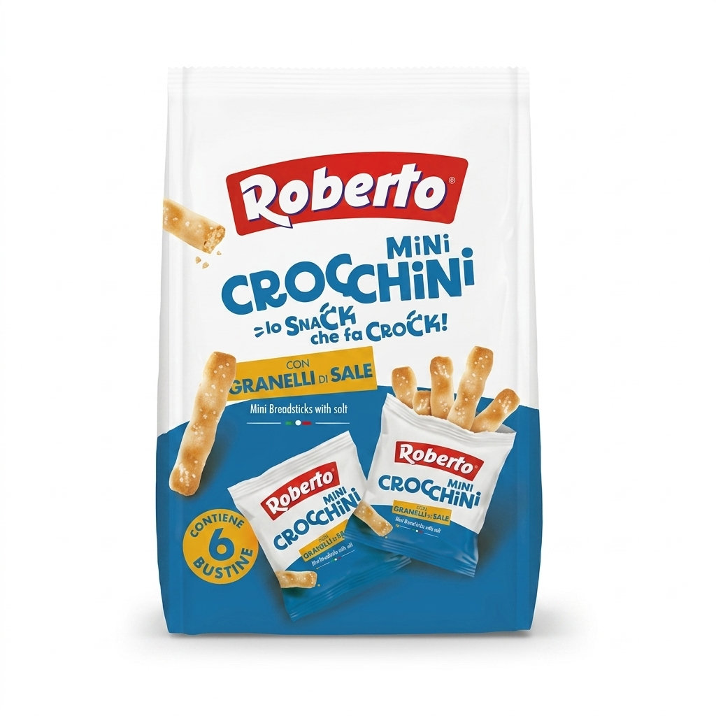 roberto mini croccantelle al sale roberto 150 gr. - foto 1