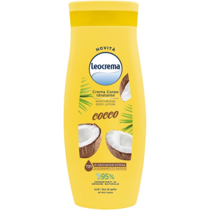 Crema corpo idratante  al cocco 250 ml.