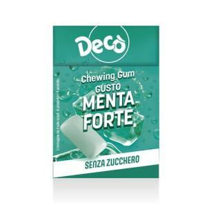 Chewing gum alla menta dolce decò senza zucchero 50 gr.