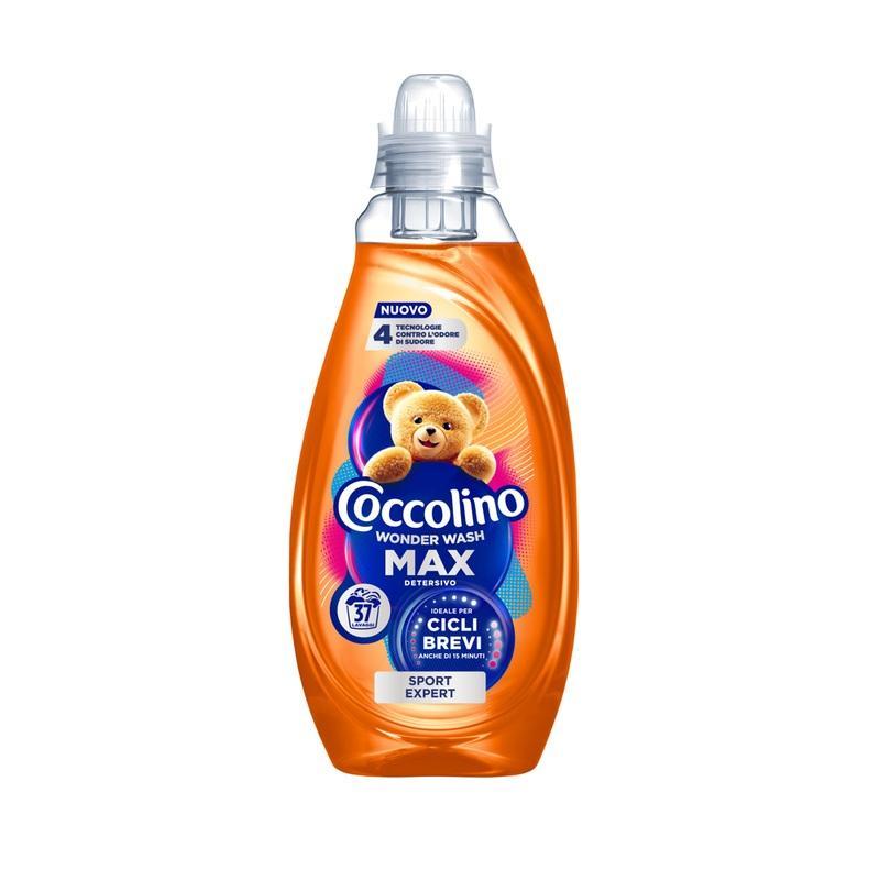 Coccolino, WonderWash, SportExpert, DetersivoLiquido, Lavatrice, CicliBrevi, BucatoSportivo, FreschezzaPersistente, CuraDelBucato, Antiodore, PuliziaProfonda, BucatoPerfetto, HomeCare, GDO, Zibly, 1480 GR. coccolino detersivo liquido lavatrice wonder wash sport expert 37 lavaggi coccolino 1480 ml. - foto 1