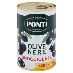 Olive nere snocciolate  400 gr.