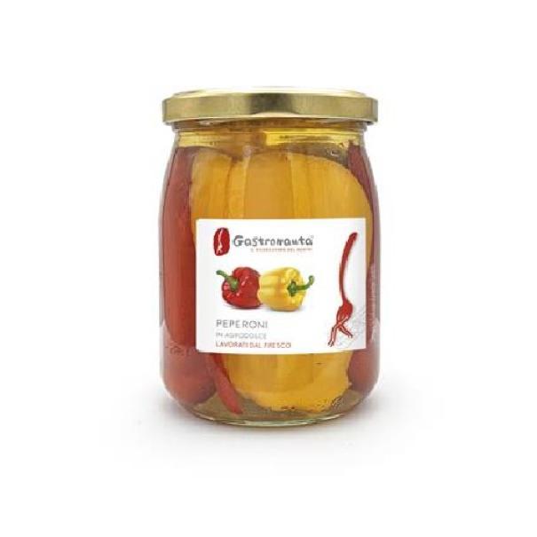gastronauta peperoni in agrodolce gastronauta 550 gr. - foto 1