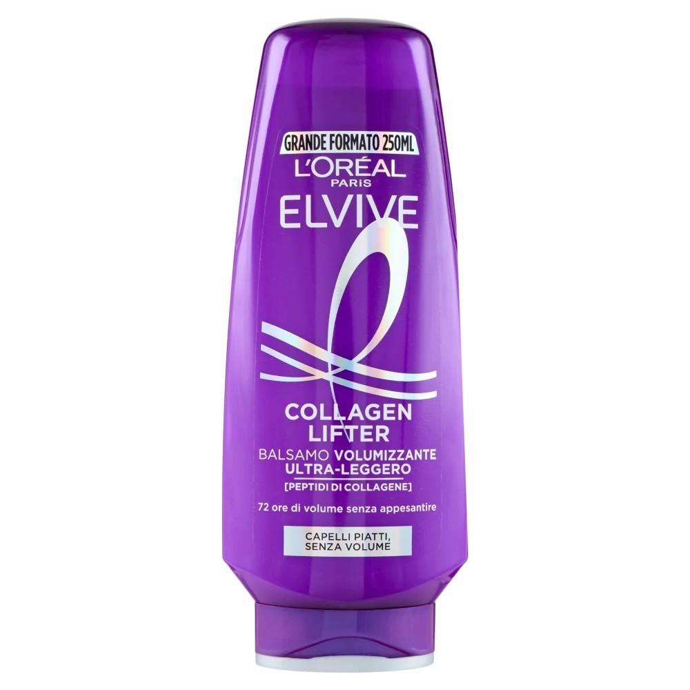 Elvive, CollagenLifter, BalsamoVolumizzante, CapelliFini, HairCare, VolumeCapelli, HairRoutine, BellezzaCapelli, GDO, Zibly, 250 ML. elvive balsamo volumizzante ultra-leggero collagen lifter elvive 250 ml - foto 1