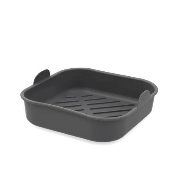 h&h contenitore in silicone per friggitrice ad aria quadrato 25 cm - foto 2
