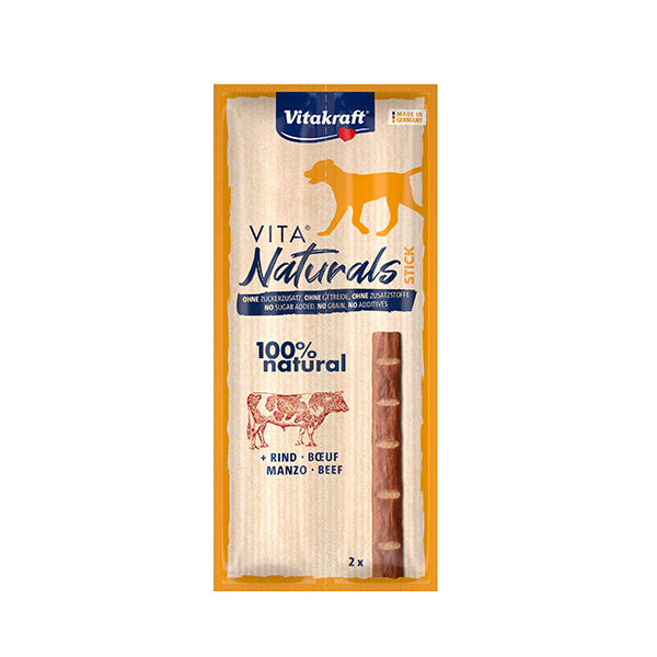 vitakraft sticks al manzo vita naturale 2 pezzi vitakraft - foto 1 vitakraft sticks al manzo vita naturale 2 pezzi vitakraft - foto 1
