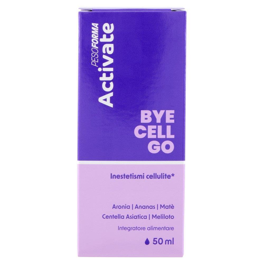 pesoforma integratore drenante 50 ml pesoforma activate bye cell go - foto 1