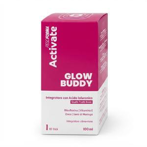 Integratore glow buddy acido ialuronico e moringa 100 ml  activate