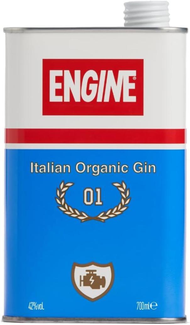 Engine, GinPureOrganic, OrganicGin, GinLover, CocktailTime, Mixology, ItalianGin, CraftGin, GDO, Zibly, 700 ML. engine gin pure organic engine 700 ml. - foto 1